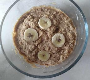 Microwave Banana Baked Oats Photo