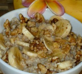 Banana Nut Oatmeal Photo