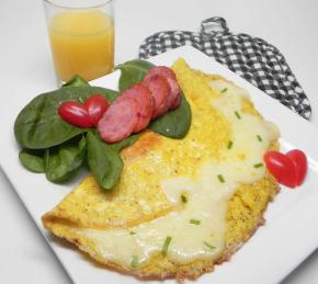 Cheese Omelette Photo