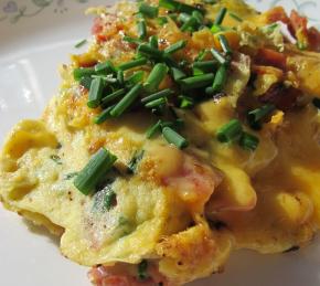 Ham and Cheese Omelette Photo