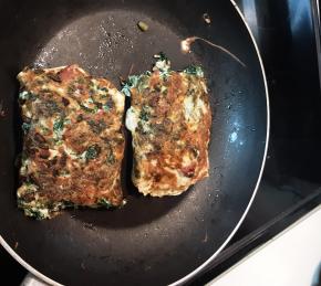 Spinach Mushroom Omelet Photo