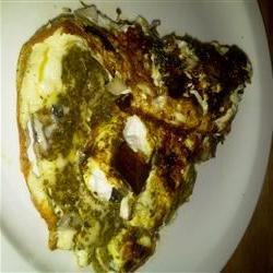 Portobello Pesto Egg Omelette Photo