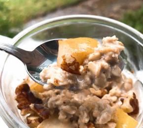 Overnight Caramel Gingerbread Oats Photo