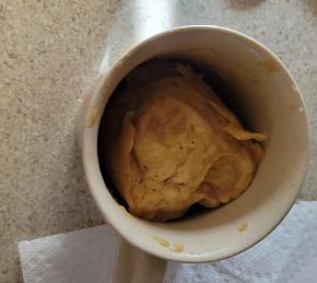 Peanut Butter Cookie in a Mug Photo