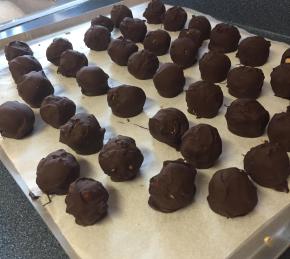 Christmas Peanut Butter Balls Photo