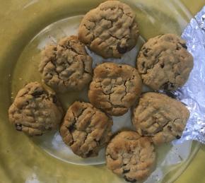 Easy Peanut Butter Chocolate Chip Cookies Photo