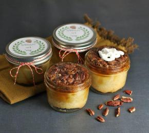 Traditional Pecan Pie in a Jar Photo