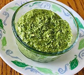 Spinach Walnut Pesto Photo