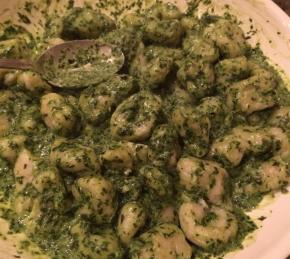 Creamy Pesto Sauce Photo