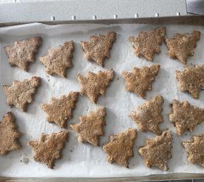 Peanut Butter and Banana Dog Biscuits Photo