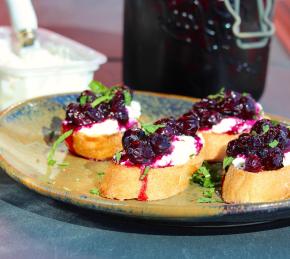 Catherine's Pickled Blueberries Photo