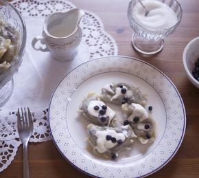 Blueberry Pierogi Photo