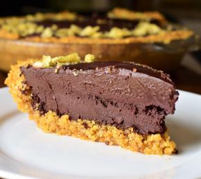 Chocolate Potato Chip Pie Photo