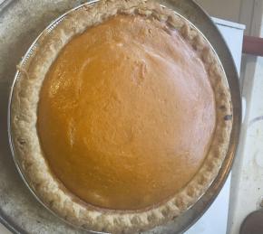 Simple Pumpkin Pie Photo