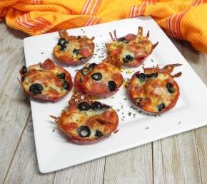 Mini Pepperoni Pizza Cups Photo