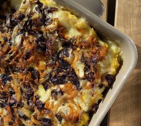 Vegan Baked Polenta with Radicchio Photo