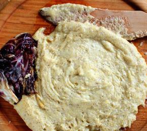 Polenta Taragna with Taleggio and Radicchio Photo