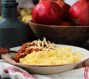 Vegan Polenta with Ragu Photo