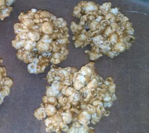Peanut Butter Popcorn Balls Photo