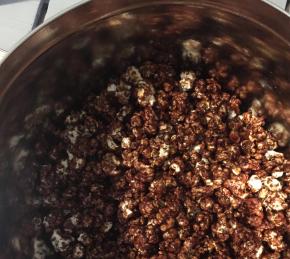 Chocolate Popcorn Photo