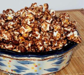 Chocolate Almond Popcorn Photo