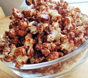 Stovetop Dark Chocolate Popcorn Photo