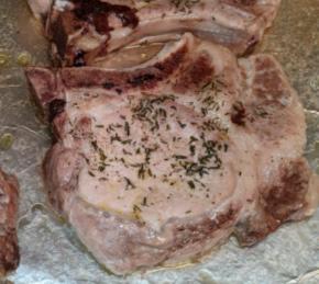 Perfect Simple Roasted Pork Chops Photo