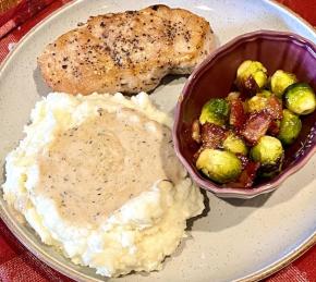 Creamy Herbed Pork Chops Photo