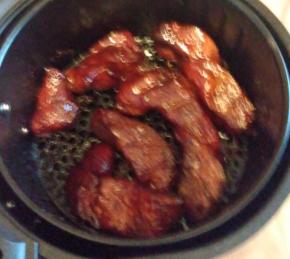 Air Fryer BBQ Baby Back Ribs Photo