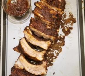 Scott Hibb's Amazing Whisky Grilled Baby Back Ribs Photo