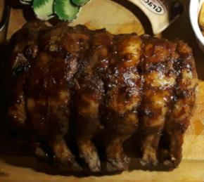 Bourbon-BBQ Glazed Baby Back Ribs Photo