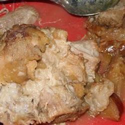 Easy Slow Cooker Apple Pork Roast Photo