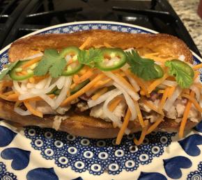 Roasted Pork Bánh Mì (Vietnamese Sandwich) Photo