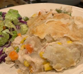 Simple Classic Chicken Pot Pie Photo