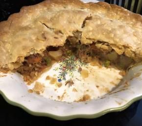 Pot Pie with Leftover Pot Roast and Vegetables Photo