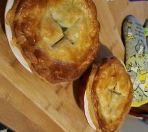 Individual Turkey Pot Pies Photo