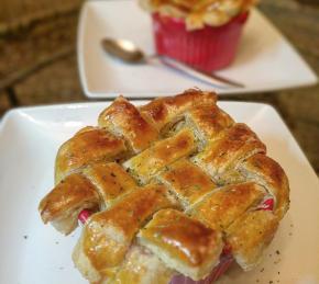 Chicken Pot Pies with Puff Pastry Photo