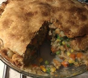 Tofu Vegetable Pot Pie Photo