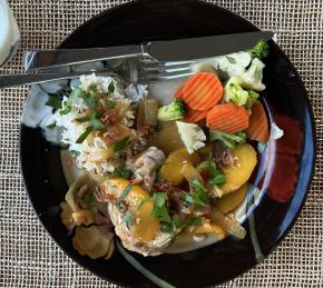 Pork Tenderloin with Peaches Photo