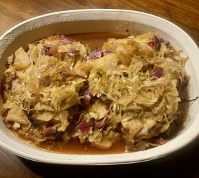 German Pork Chops and Sauerkraut Photo