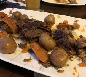 Instant Pot Pot Roast with Potatoes and Carrots Photo