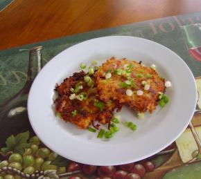 Kicked-Up Potato Pancakes Photo