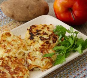 Apple-Potato Latkes Photo