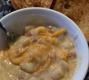 Potato and Cheddar Soup Photo