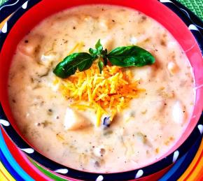 Potato and Green Chile Soup Photo