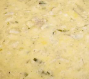 Cheesy Potato Leek Soup Photo