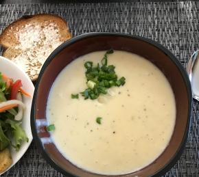 Creamy Potato and Leek Soup Photo