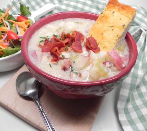 Instant Pot Potato and Bacon Soup Photo