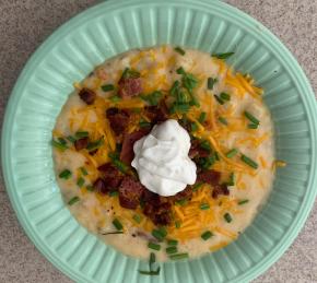 Brett's Slow Cooker Loaded Baked Potato Soup Photo