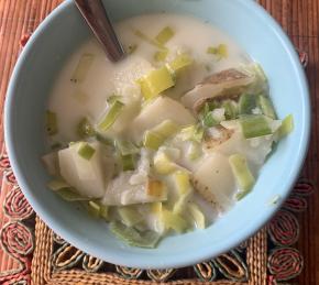 Real Potato Leek Soup Photo